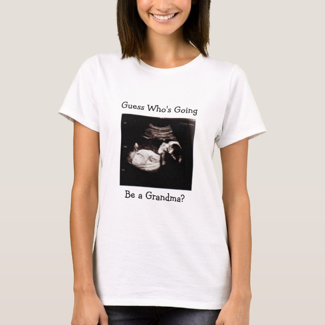 Pregnancy Announcement | Going to be a Grandma T-Shirt (Front)