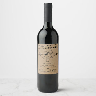 Pregnancy Announcement - Grandparents Again Wine Label
