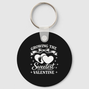 Pregnancy Announcement Growing The Sweetest Valent Key Ring
