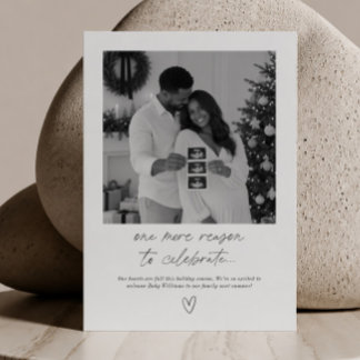 Pregnancy Announcement Handwritten Photo