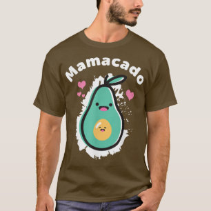 Pregnancy Announcement Idea Mum Avocado Mama Funny T-Shirt