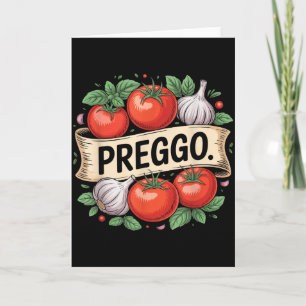 Pregnancy Announcement Prego Pasta Sauce Funny Pre