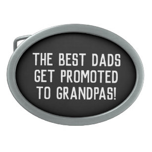 Pregnancy Announcement Promo Grandpa to be  Belt B Belt Buckle