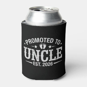 Pregnancy Announcement Promoted to Uncle est. 2026 Can Cooler