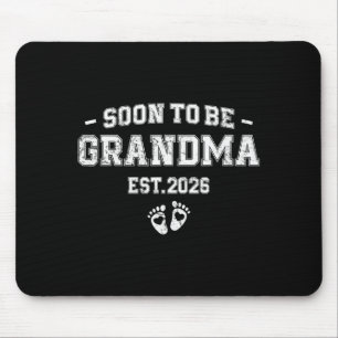 Pregnancy Announcement Soon To Be Grandma 2026  Mouse Pad