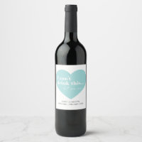 Pregnancy Announcement Wine or Sparkling Wine Labe