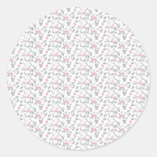 Pregnancy Announcements Classic Round Sticker