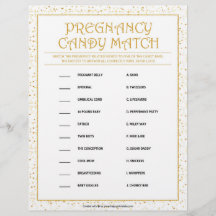 Pregnancy Candy Match [Golden Sparkles]