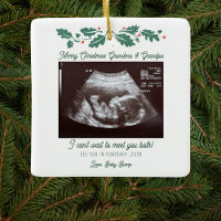 Pregnancy Christmas Tree Decor Ultrasound Baby