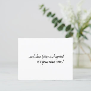 Pregnancy Congratulations, Adoption, New Parents,  Postcard