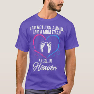 Pregnancy Infant Loss Just Mum Baby Angle In Heave T-Shirt