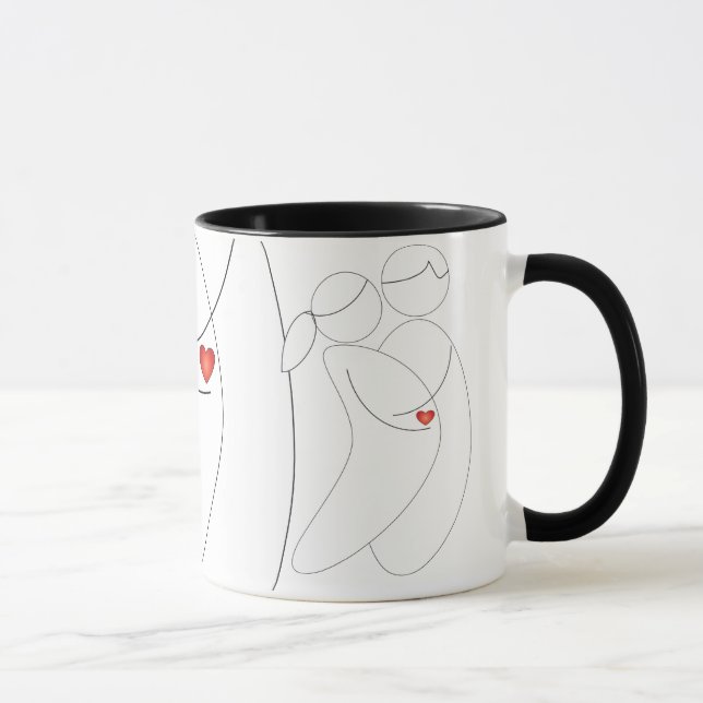 'Pregnancy' Mug (Right)