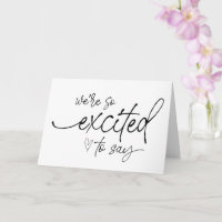 Pregnancy New Baby Reveal For Family and Friends C
