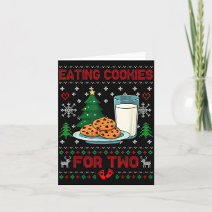 Pregnancy New Mom Baby Pregnant Christmas Couples Card