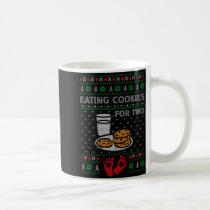 Pregnancy New Mom Baby Pregnant Christmas Matching Coffee Mug