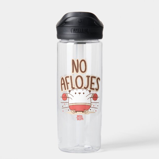 Pregnancy No Alojes water bottle (Back)
