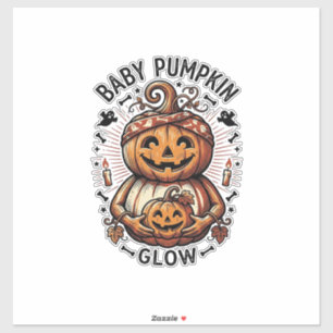 Pregnancy Pumpkin Shirt Vintage Halloween Belly De