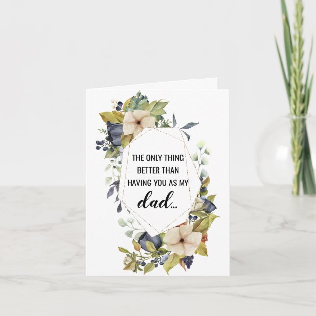 Pregnancy Reveal Card for Dad (Front)