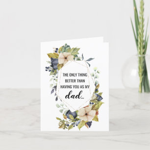Pregnancy Reveal Card for Dad