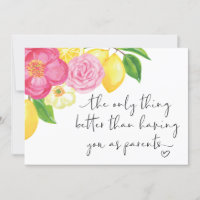 Pregnancy Reveal Grandparent Surprise I'm Pregnant