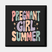 Pregnancy Reveal Pregnant Girl Summer Baby Shower