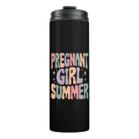 Pregnancy Reveal Pregnant Girl Summer Baby Shower 