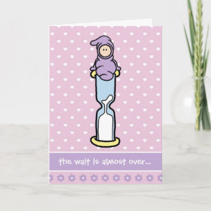 Pregnancy Support Card - Wait is almost over