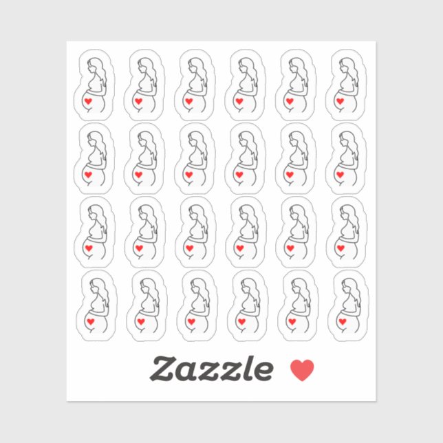 Pregnancy Ultrasound Baby Checkup Tracker Planner (Sheet)