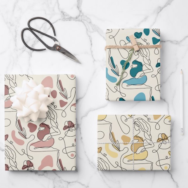 Pregnancy Wrapping Paper Sheet (Front)