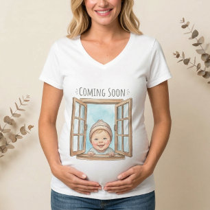 pregnant - Coming Soon T-Shirt