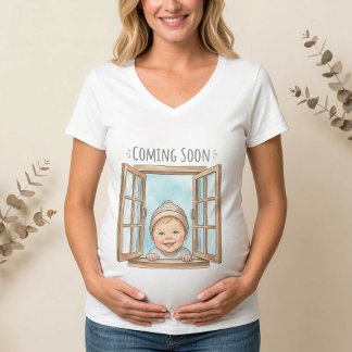 pregnant - Coming Soon T-Shirt