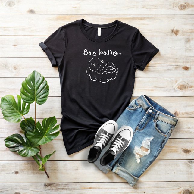 Pregnant First Mothers Day white T-Shirt (Creator Uploaded)