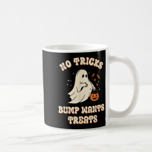 Pregnant Ghost Lazy Trick Or Treat Dress Funny Hal Coffee Mug