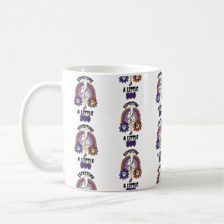 Pregnant Ghost Purple Expecting a little Boo Coffee Mug