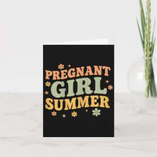 Pregnant girl summer funny baby announcement goose