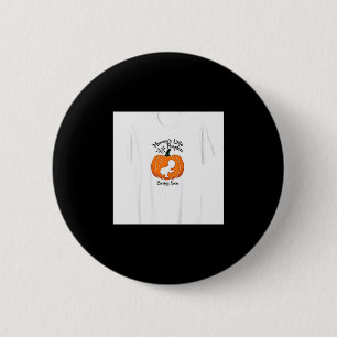 Pregnant Halloween Mommy's Little Pumpkin Coming S 6 Cm Round Badge