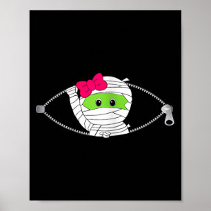 Pregnant Halloween Poster