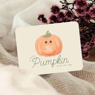 Pregnant Pumpkin Little Pumpkin Pregnancy Announcement