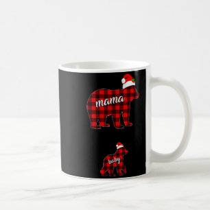 Pregnant Women Mom Mama Bear Pregnancy Christmas P Coffee Mug