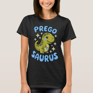 Pregosaurus Cute Retro Mommy Dinosaur Pregnancy An T-Shirt