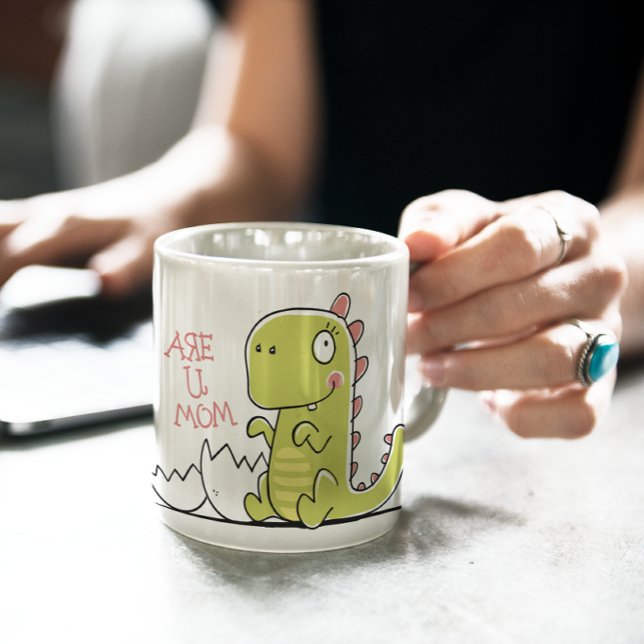 Pregosaurus Pregnancy Announcement Coffee Mug (Creator Uploaded)