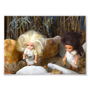 Prehistoric Art School. Photo Print