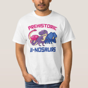 Prehistoric Binosaurs Bi-nosaurs T-Shirt