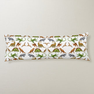 Prehistoric Dinosaur Paleo Lovers Body Pillow