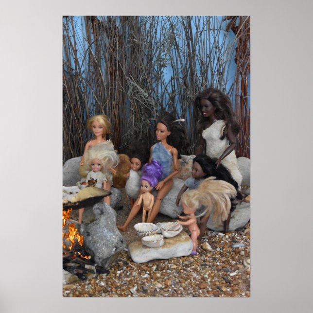 Prehistoric Dolls. Poster (Front)