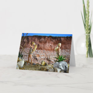Prehistoric Living. Card