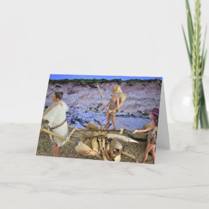 Prehistoric Living. Card