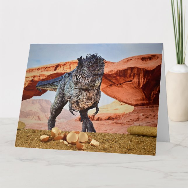 Prehistoric Living. Card (Front)