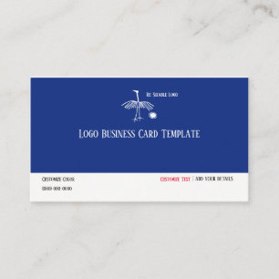 Prehistoric Logo Egg and Bird Logo Business Card