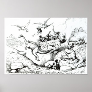 Prehistoric Peeps, 1894 Poster